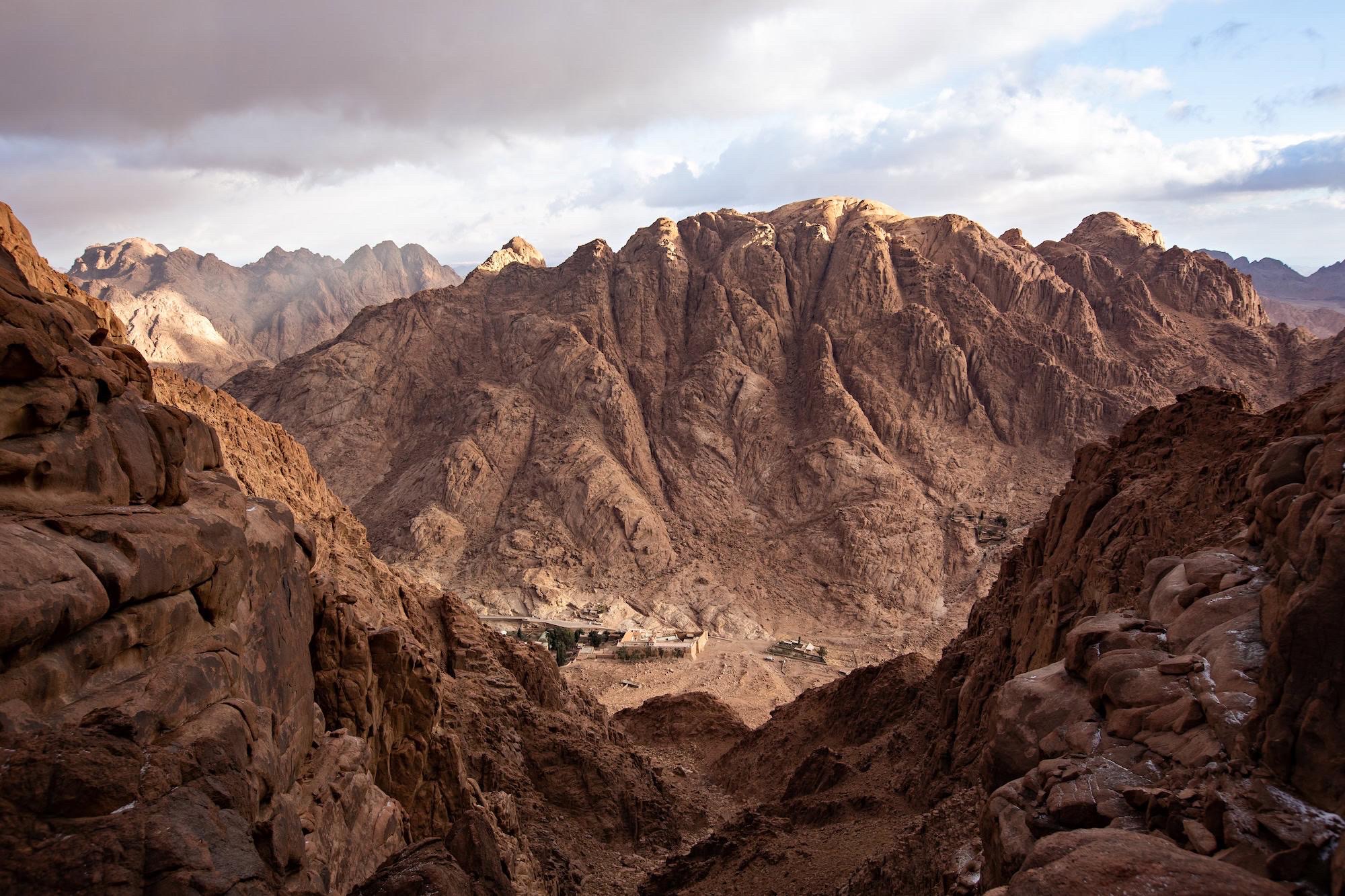 Sinai mountain landscape